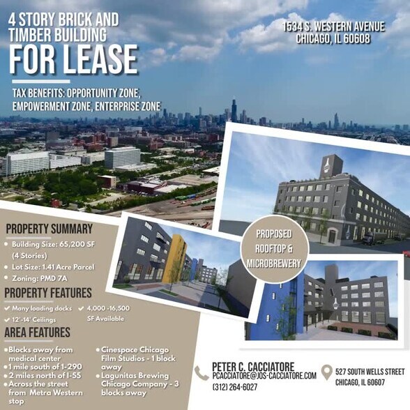 1534 S Western Ave, Chicago, IL à louer - Vidéo sur l’inscription commerciale - Image 1 de 2