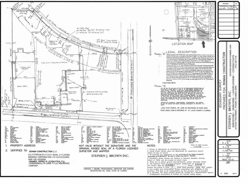 1008 Bell Ave, Fort Pierce, FL for sale - Plat Map - Image 2 of 3