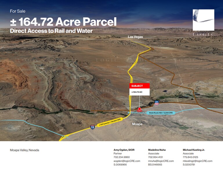 SR168 and I-15N, Moapa, NV for sale - Building Photo - Image 1 of 4