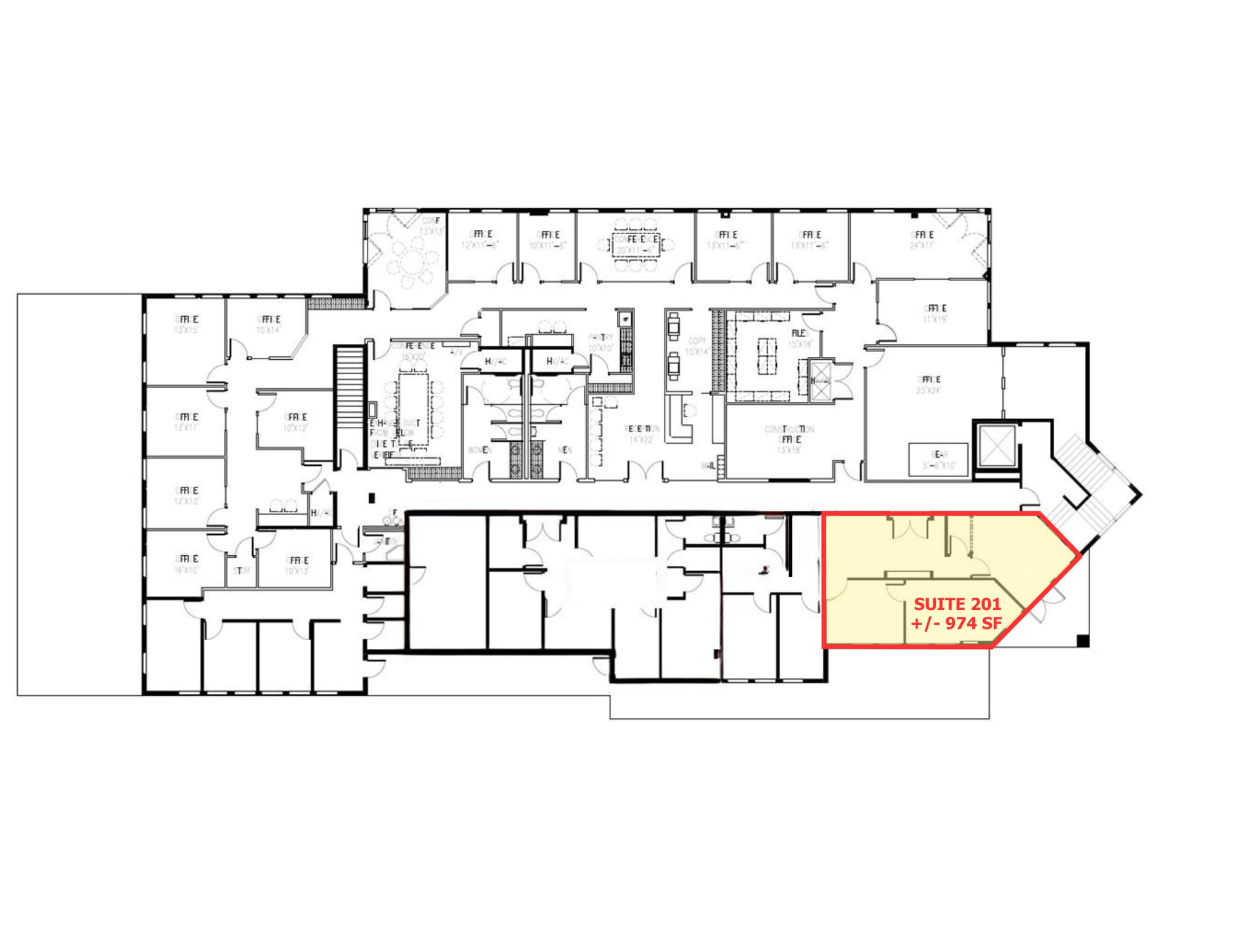 1641 Crain Hwy, Crofton, MD for lease Floor Plan- Image 1 of 1