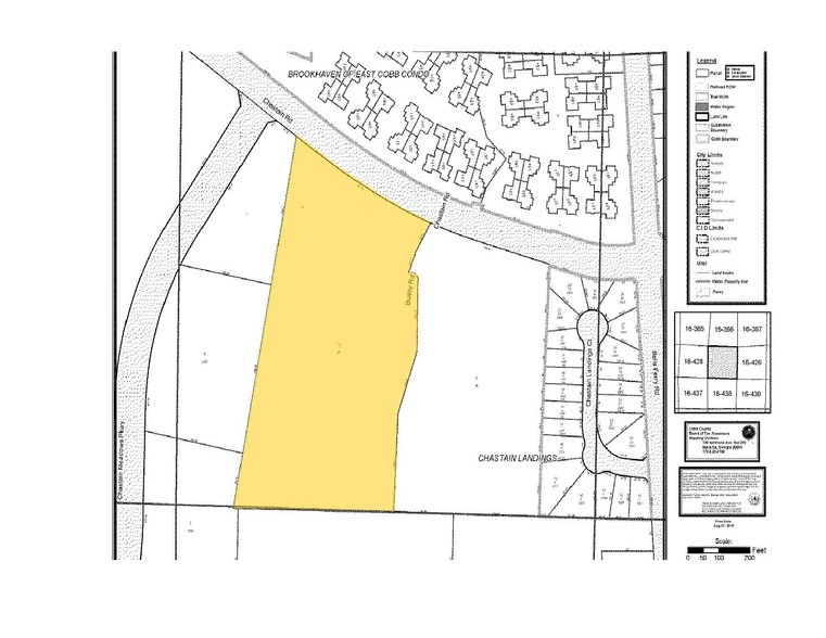 95 Chastain Rd NW, Kennesaw, GA à vendre - Plan cadastral - Image 1 de 1