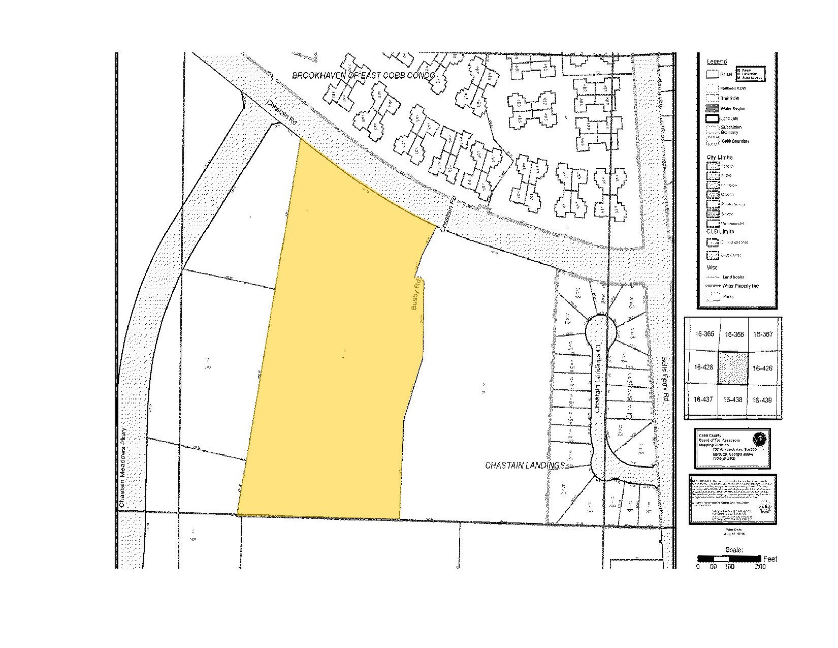 95 Chastain Rd NW, Kennesaw, GA à vendre Plan cadastral- Image 1 de 1