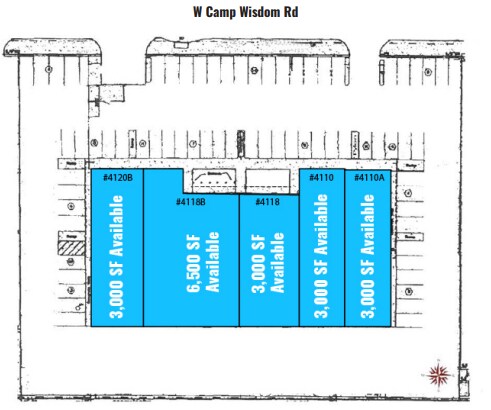 4110-4120 W Camp Wisdom Rd, Dallas, TX à vendre - Photo du bâtiment - Image 3 de 3