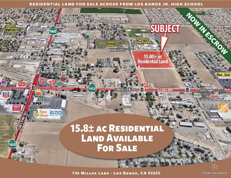 746 Miller Ln, Los Banos, CA à vendre - Photo du bâtiment - Image 1 de 3