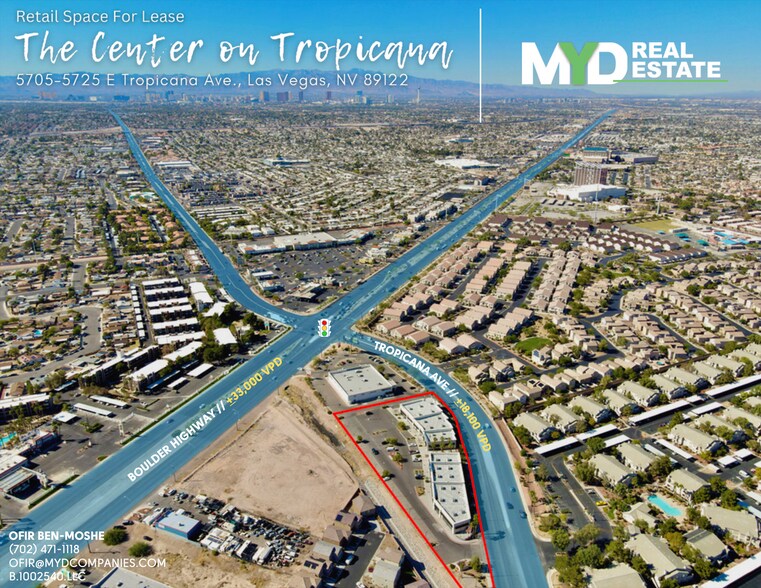 5725 E Tropicana Ave, Las Vegas, NV à louer - Photo du bâtiment - Image 1 de 3