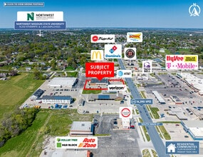 1114 S Main St, Maryville, MO - AERIAL  map view - Image1