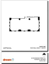 78-80 Richmond St W, Toronto, ON for lease Floor Plan- Image 1 of 1