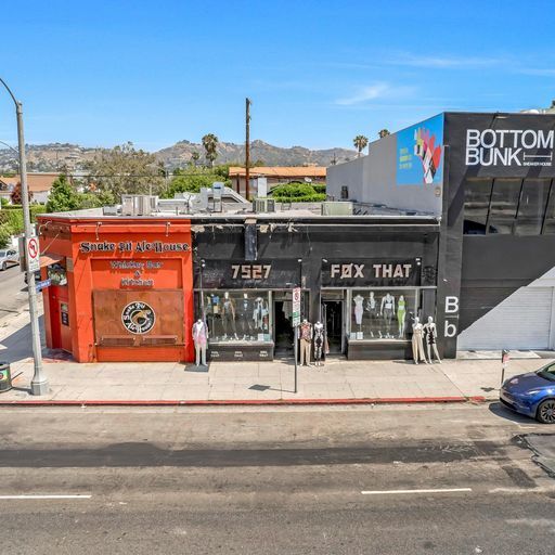 7525-7529 Melrose Ave, Los Angeles, CA for sale - Building Photo - Image 1 of 1