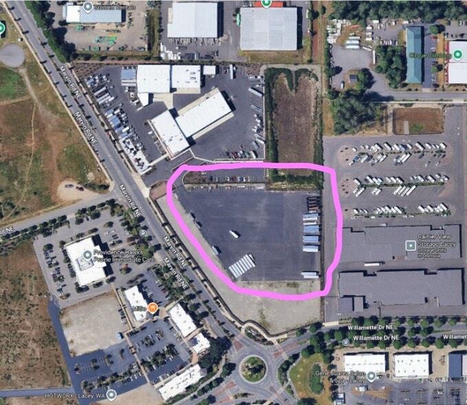 2800 Marvin Rd, Lacey, WA for lease - Aerial - Image 3 of 3