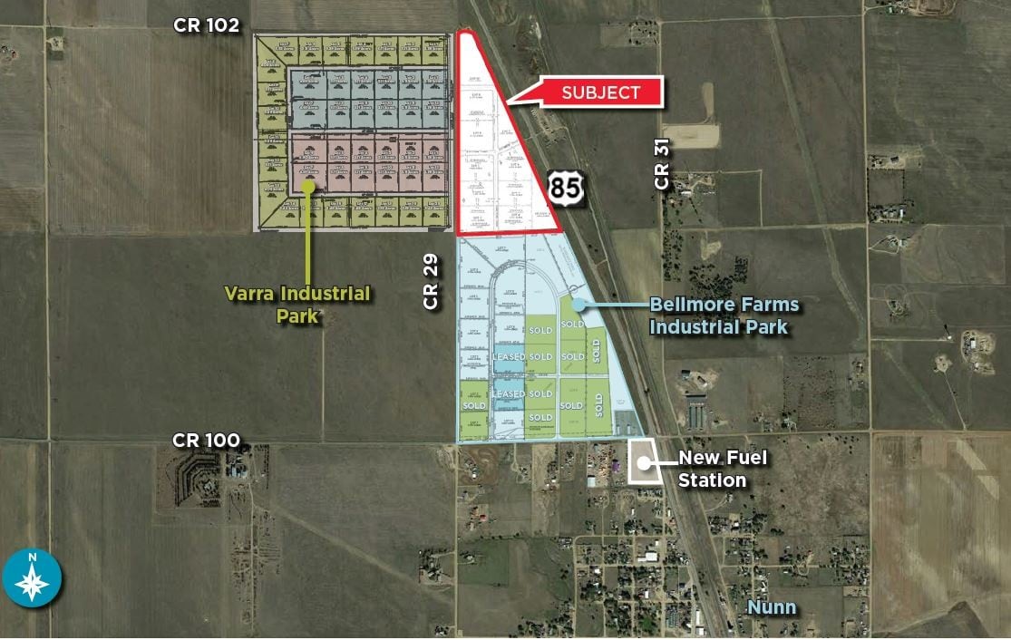 WCR 29.5, Nunn, CO à vendre Aérien- Image 1 de 3