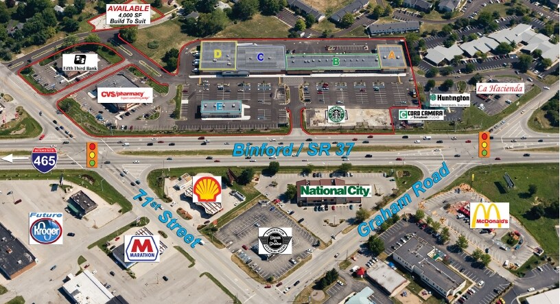 7002 Lake Plaza Dr, Indianapolis, IN à vendre - Aérien - Image 3 de 3