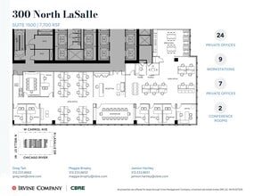 300 N LaSalle St, Chicago, IL à louer Plan de site- Image 1 de 1
