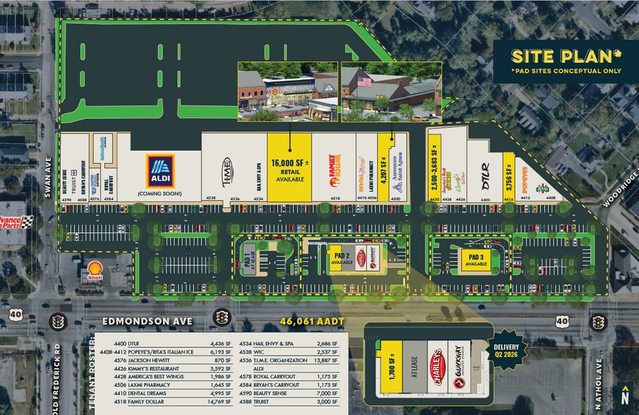 Edmondson Ave, Baltimore, MD à louer - Plan de site - Image 3 de 3