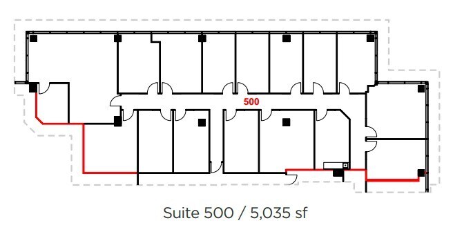 2010 Winston Park Dr, Oakville, ON for lease Floor Plan- Image 1 of 1