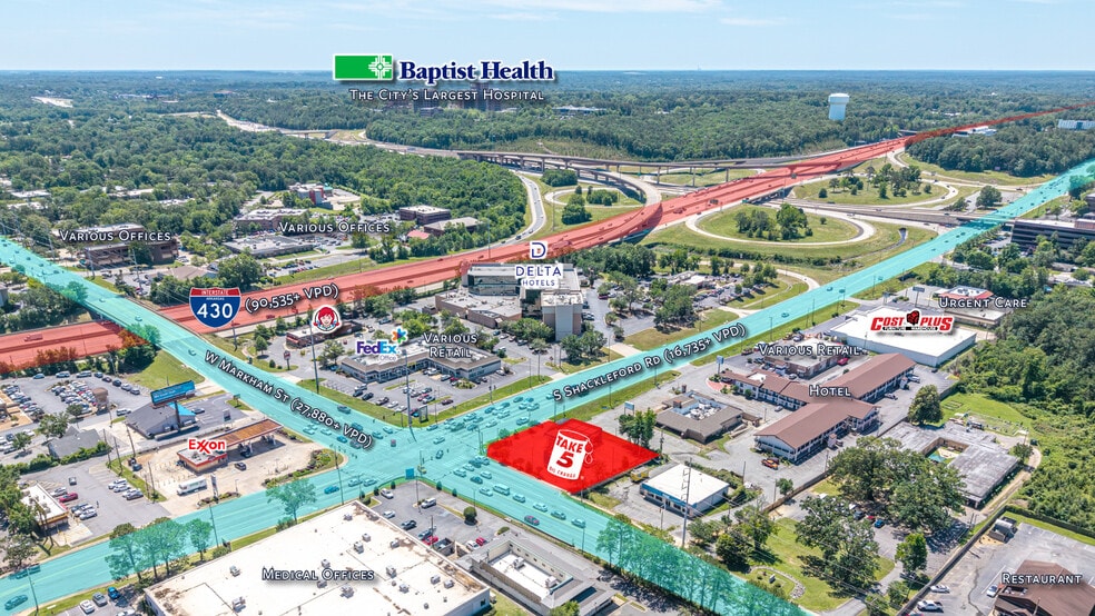 10801 W Markham St, Little Rock, AR for sale - Building Photo - Image 3 of 5