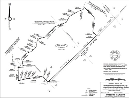 I-16 & Hwy 96, Jeffersonville, GA à vendre - Plan cadastral - Image 3 de 18