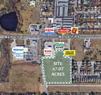 Plus de détails pour Marbach Rd, San Antonio, TX - Terrain à vendre