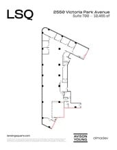 2550 Victoria Park Ave, Toronto, ON à louer Plan d’étage- Image 1 de 1