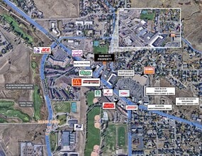 17507 Golden rd, Golden, CO - AERIAL  map view