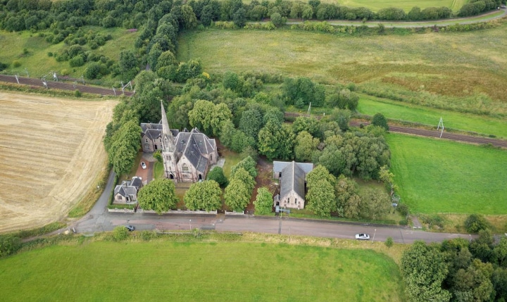 Manse Rd, Baillieston for sale - Aerial - Image 2 of 5
