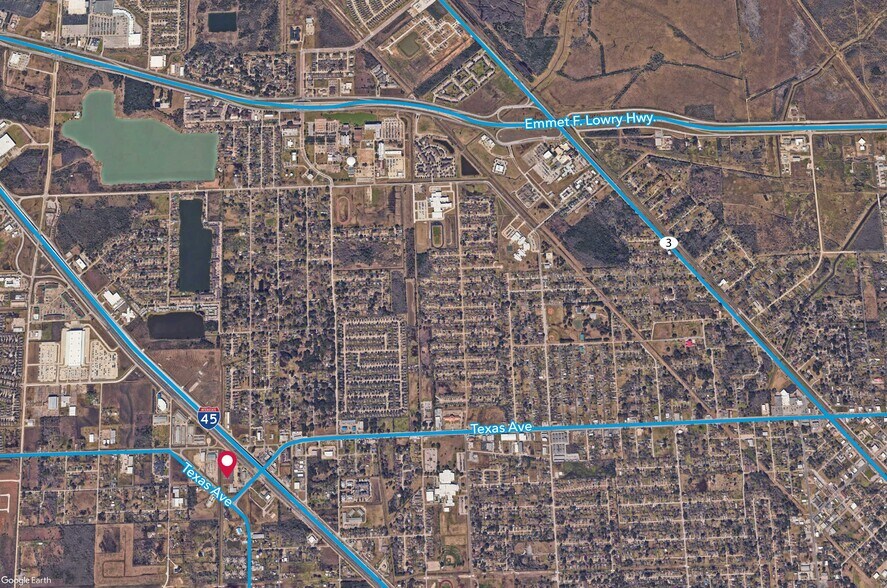 4601 Gulf Fwy, La Marque, TX à vendre - Aérien - Image 3 de 11