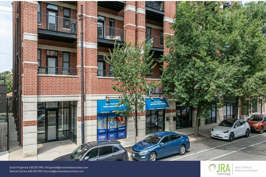 2218-2222 W Belmont Ave, Chicago, IL à vendre - Photo du bâtiment - Image 3 de 6