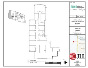 9040 Roswell Rd, Atlanta, GA à louer Plan d  tage- Image 1 de 1