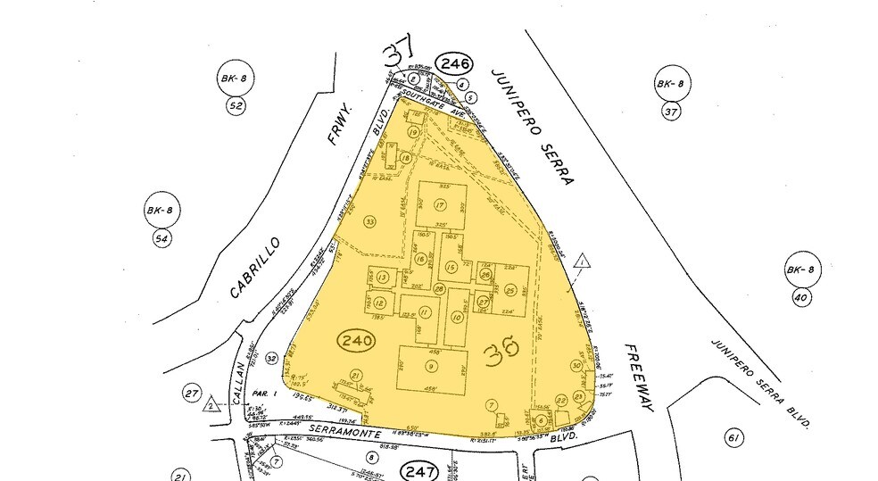 3-127 Serramonte Ctr, Daly City, CA à louer - Plan cadastral - Image 3 de 7