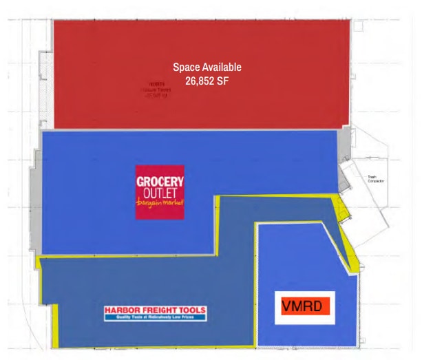 1450 S Grand Ave, Pullman, WA à louer Plan de site- Image 1 de 1