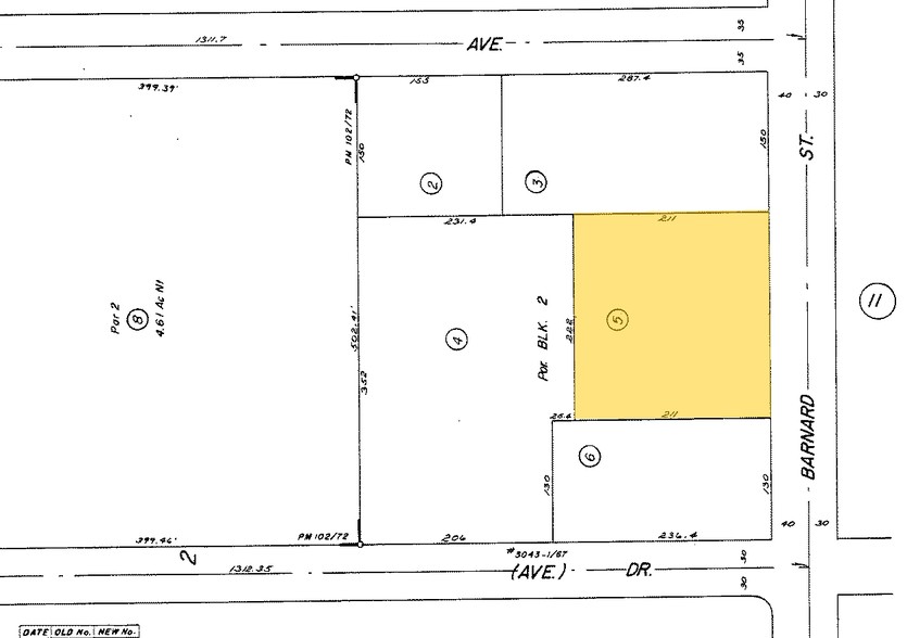 535 W Barnard St, Blythe, CA à vendre - Plan cadastral - Image 3 de 21