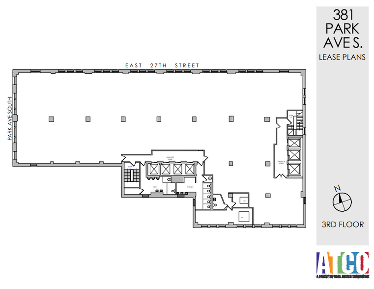 381 Park Ave S, New York, NY for lease - Floor Plan - Image 2 of 5