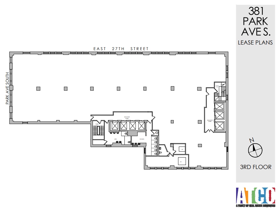 381 Park Ave S, New York, NY à louer Plan d’étage- Image 1 de 3