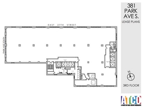381 Park Ave S, New York, NY à louer Plan d’étage- Image 1 de 3