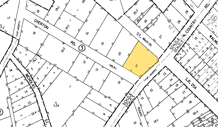 1000 Main St, Port Jefferson, NY à louer - Plan cadastral - Image 2 de 3