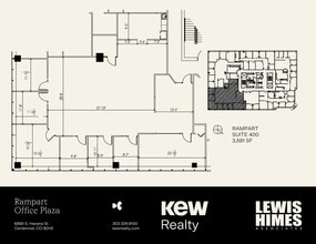 6855 S Havana St, Centennial, CO for lease Site Plan- Image 1 of 1