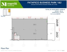 2652-2664 W Patapsco Ave, Baltimore, MD for lease Floor Plan- Image 1 of 1