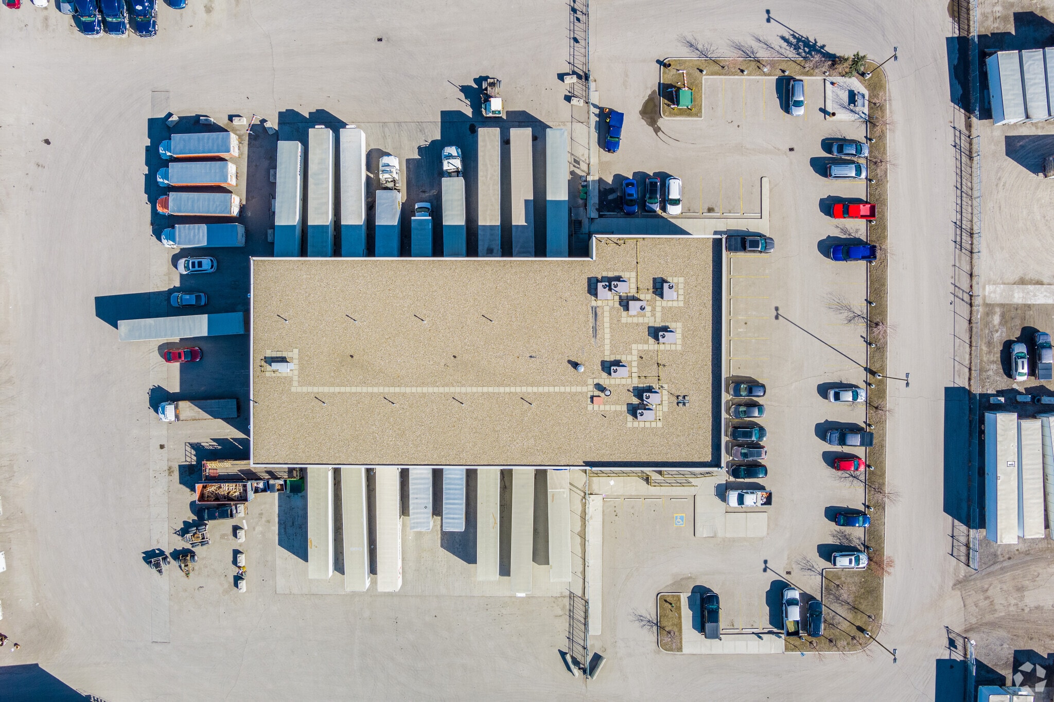 4700 & 4702 102 Av SE, Calgary, AB for lease Aerial- Image 1 of 5