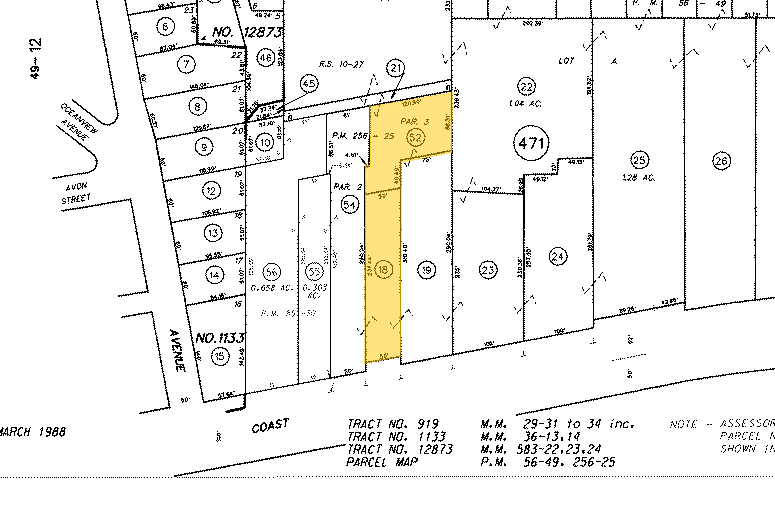 2436 W Coast Hwy, Newport Beach, CA for lease - Plat Map - Image 2 of 25