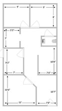 4849 Fort Ave, Lynchburg, VA à louer Plan d  tage- Image 1 de 1