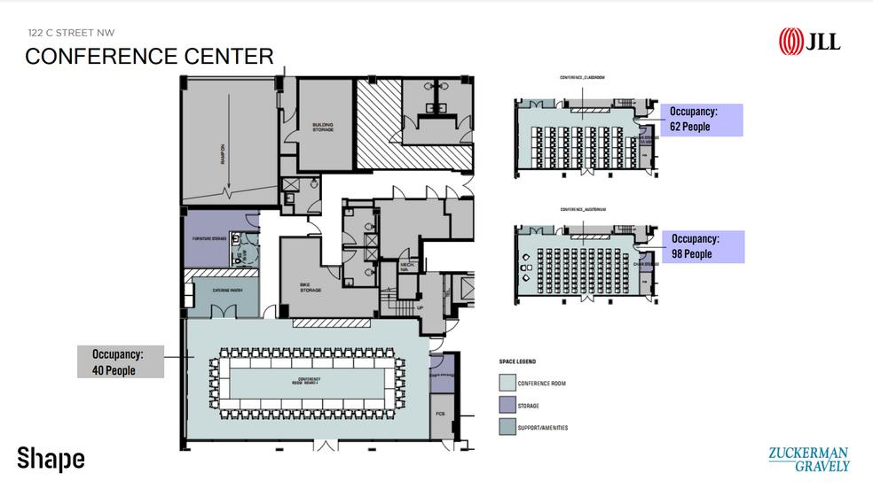 122 C St NW, Washington, DC à louer - Plan d  tage - Image 2 de 8