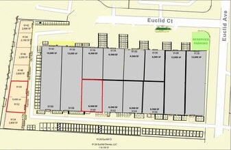 9126-9166 Euclid Ave, Manassas, VA for lease Site Plan- Image 1 of 1