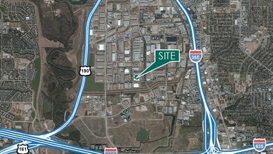 13755-13775 Benchmark Dr, Farmers Branch, TX - Aerial  map view