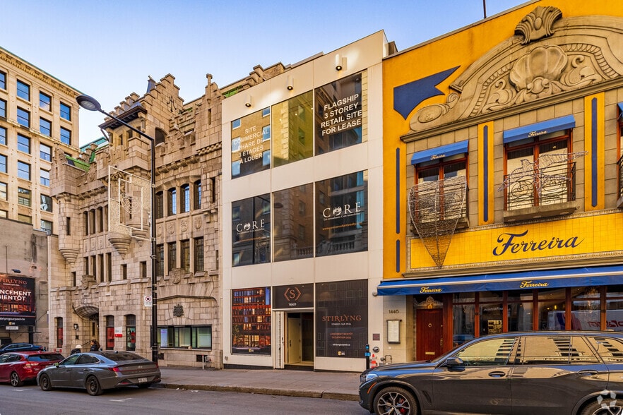 1440-1442 Rue Peel, Montréal, QC for lease - Primary Photo - Image 1 of 8