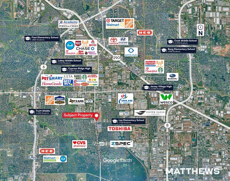 6370 N Eldridge Pky, Houston, TX à louer - Photo du bâtiment - Image 2 de 4