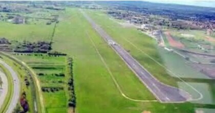 Agen - Aérien Vue de la carte