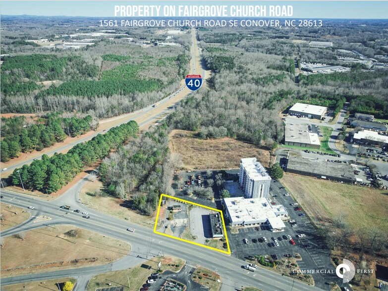 1561 Fairgrove Church Rd SE, Conover, NC à vendre - Photo principale - Image 1 de 1