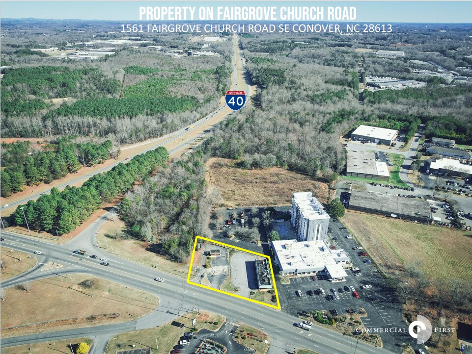 1561 Fairgrove Church Rd SE, Conover, NC à vendre Photo principale- Image 1 de 2