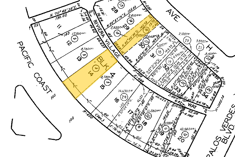 1628-1632 S Pacific Coast Hwy, Redondo Beach, CA à louer - Plan cadastral - Image 2 de 5