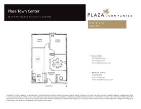 9139 W Thunderbird Rd, Peoria, AZ for lease Floor Plan- Image 1 of 1