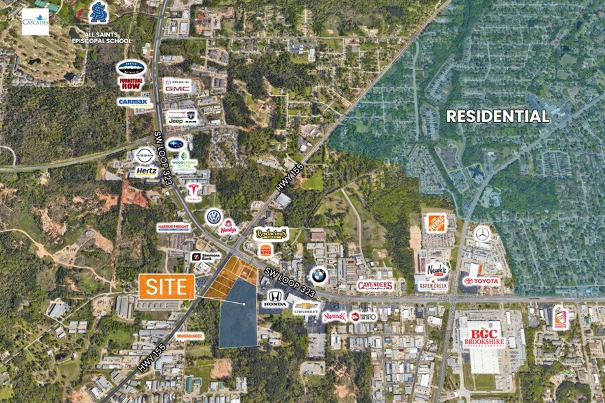 12229 State Hwy 155 hwy, Tyler, TX for lease - Building Photo - Image 3 of 3